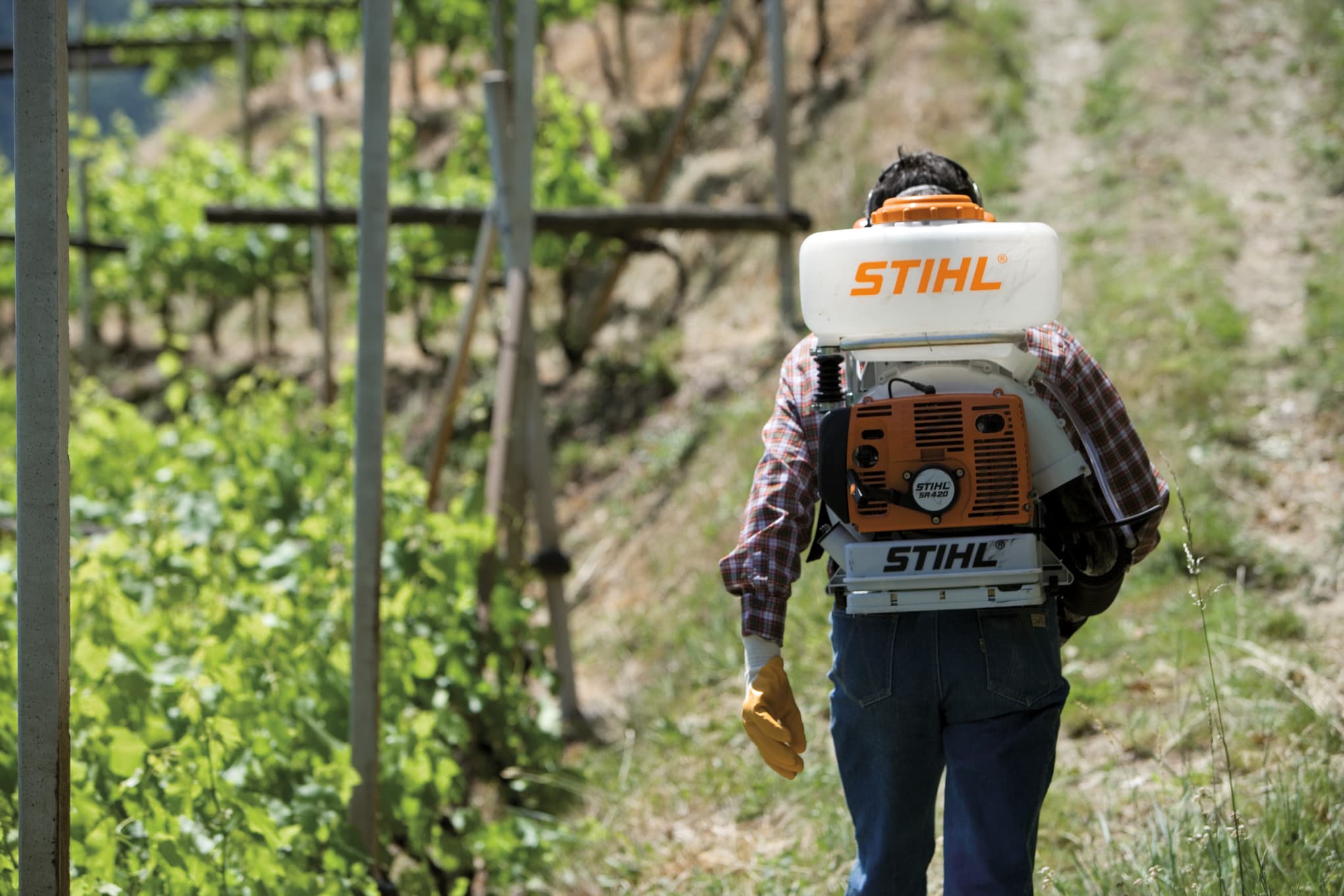 Бензиновый ранцевый опрыскиватель STIHL SR 420 — превью 2