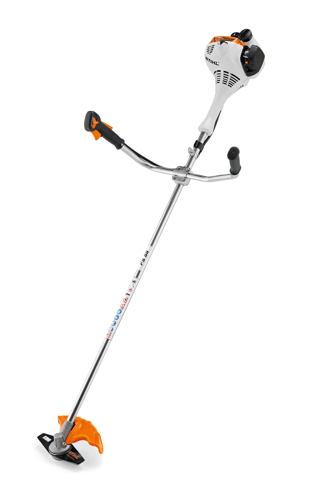 Бензиновая мотокоса STIHL FS 55 (комплект: головка + нож)